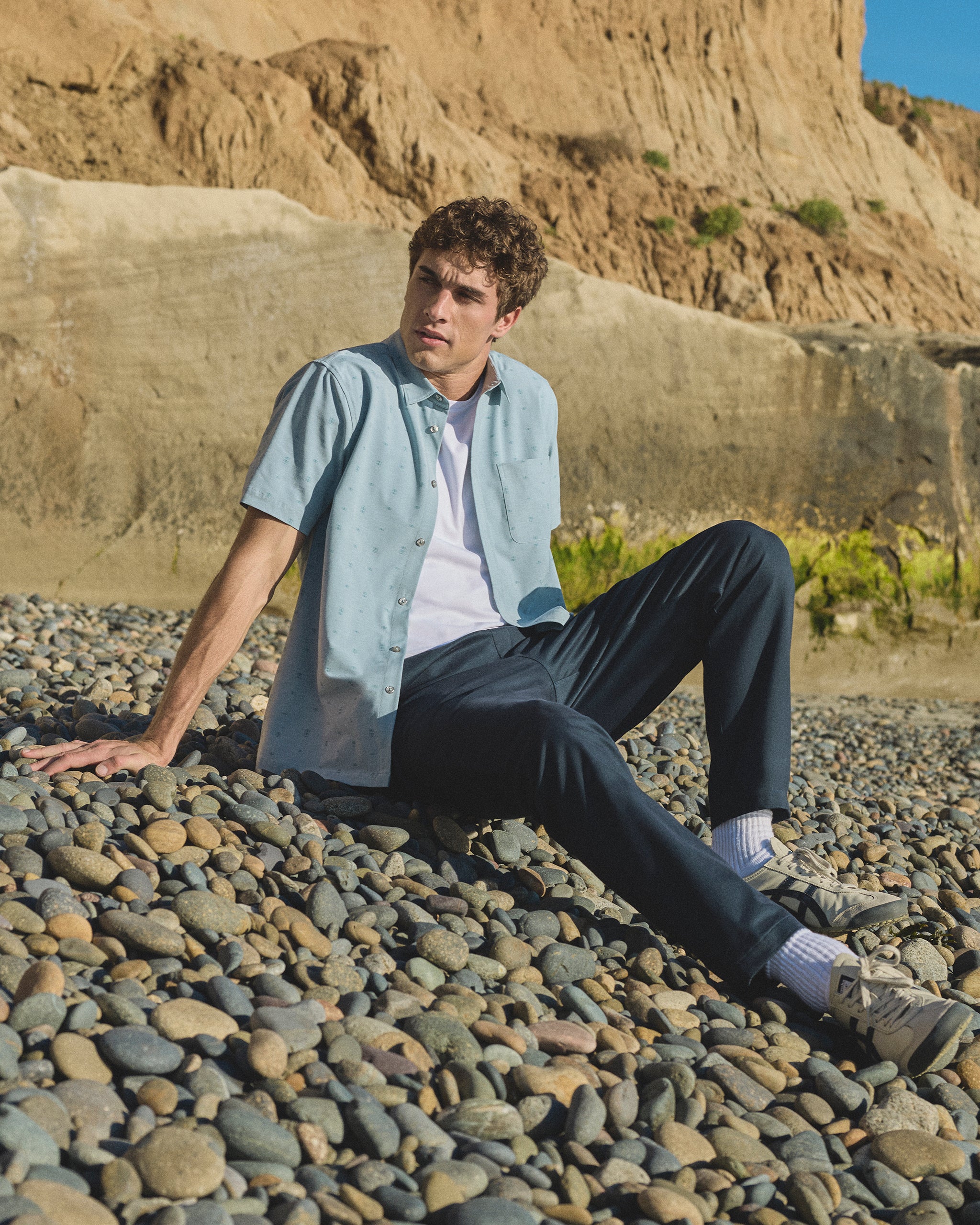 Short Sleeve Bridge Button Down