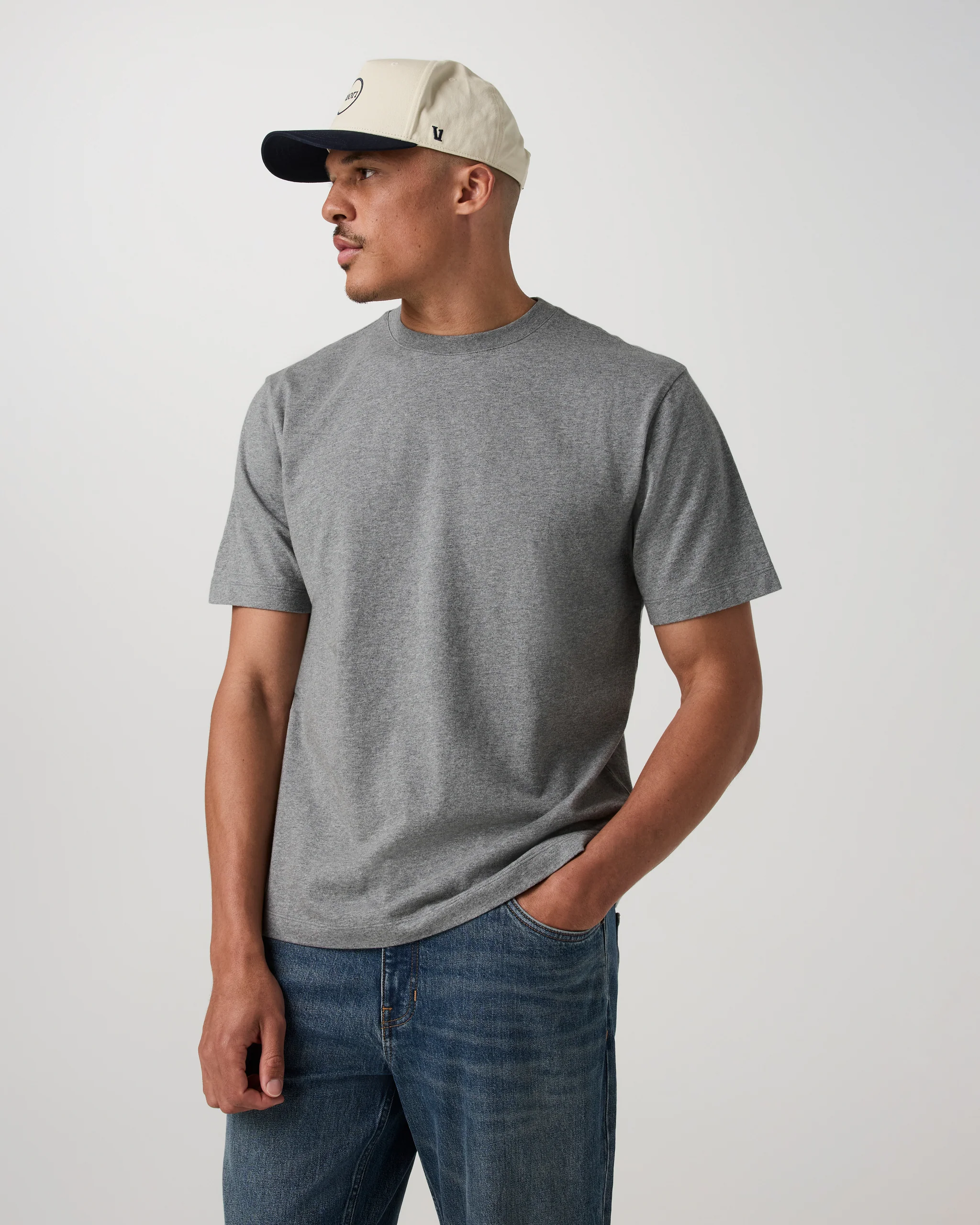 Short Sleeve Vuori Heavyweight Cotton Tee - Relaxed Fit