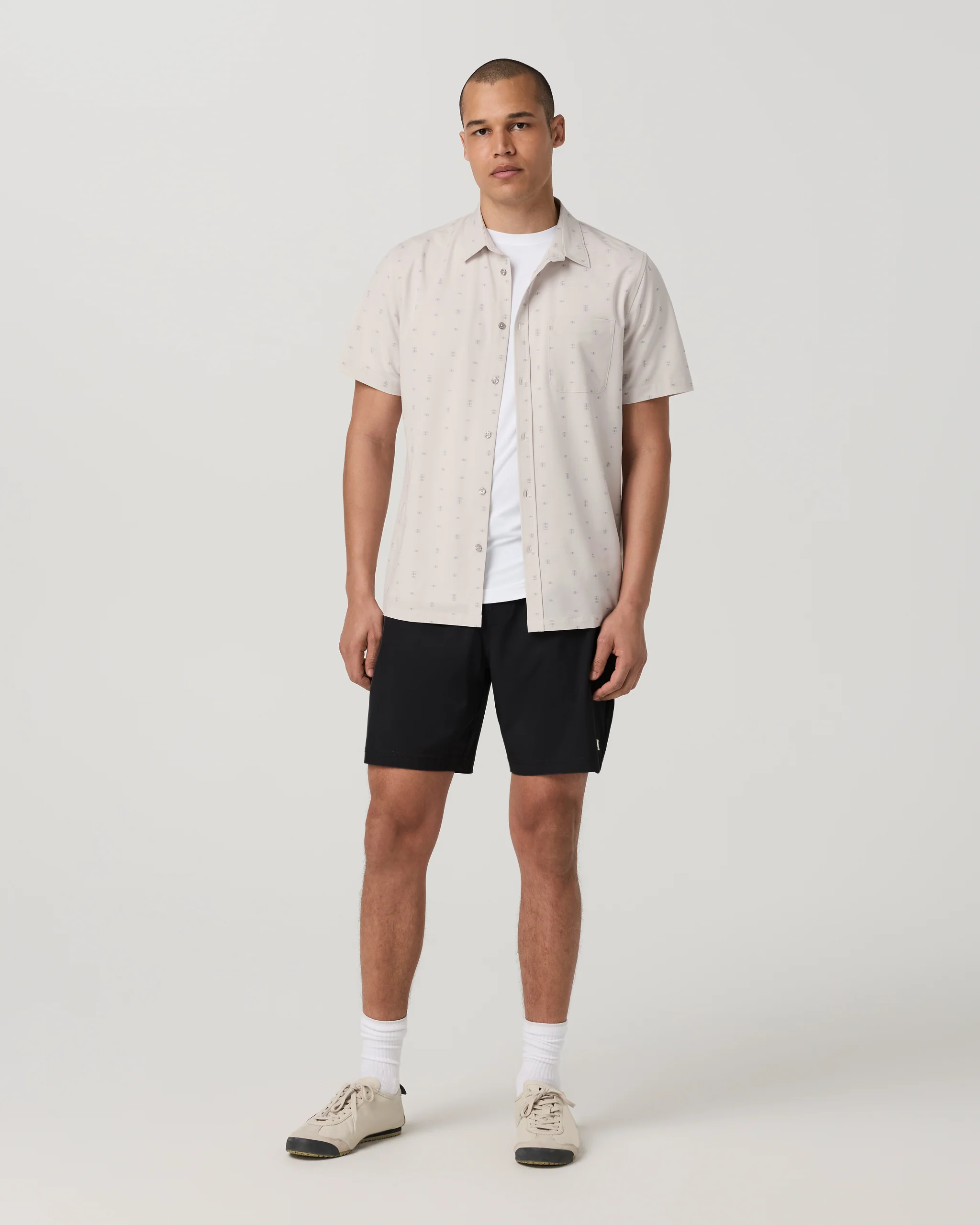 Short Sleeve Bridge Button Down