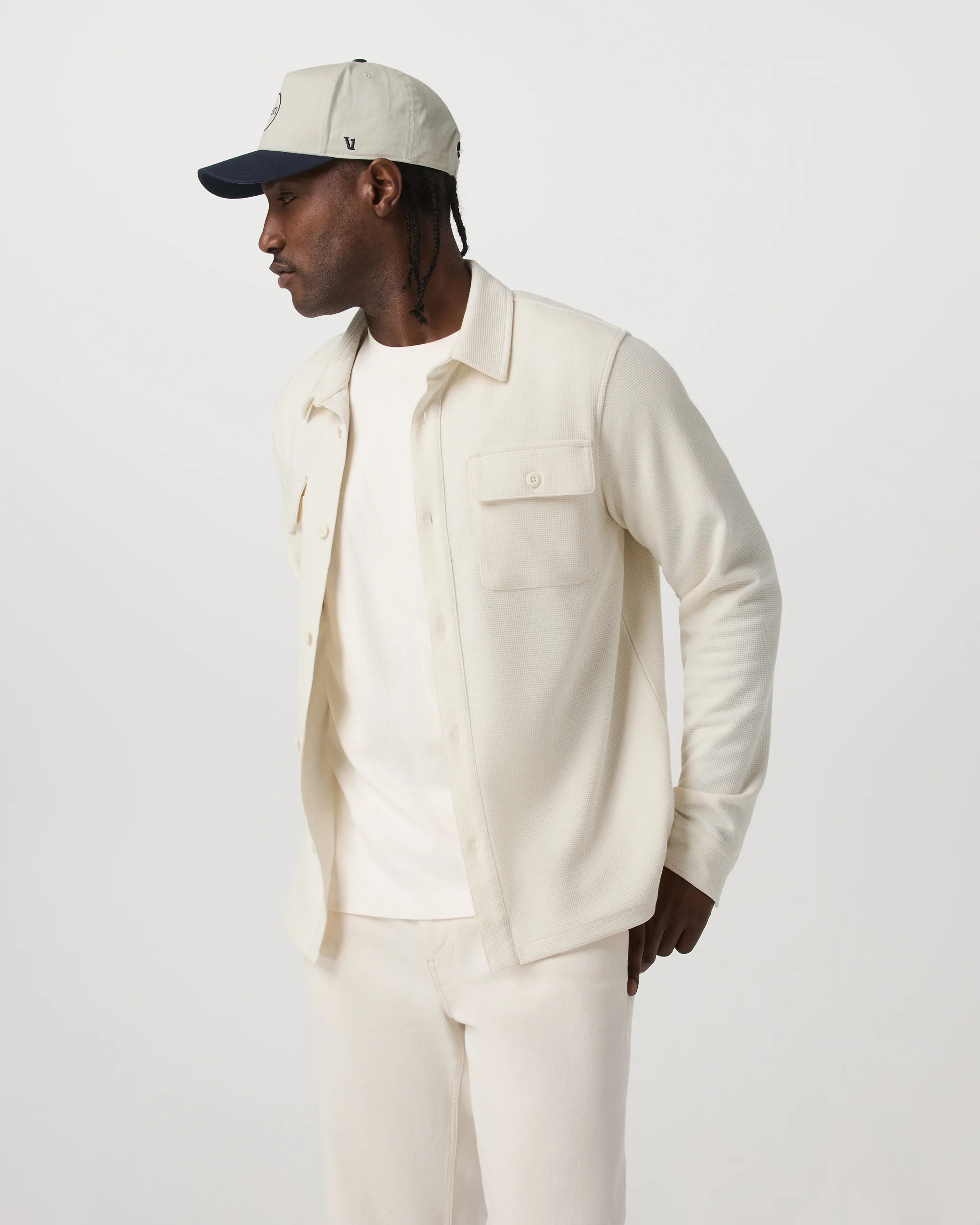 Waffle Shirt Jacket